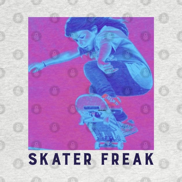 Skater Freak Girl Skater by MyCreativeGifts